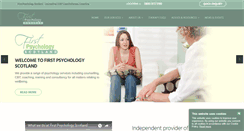 Desktop Screenshot of firstpsychology.co.uk